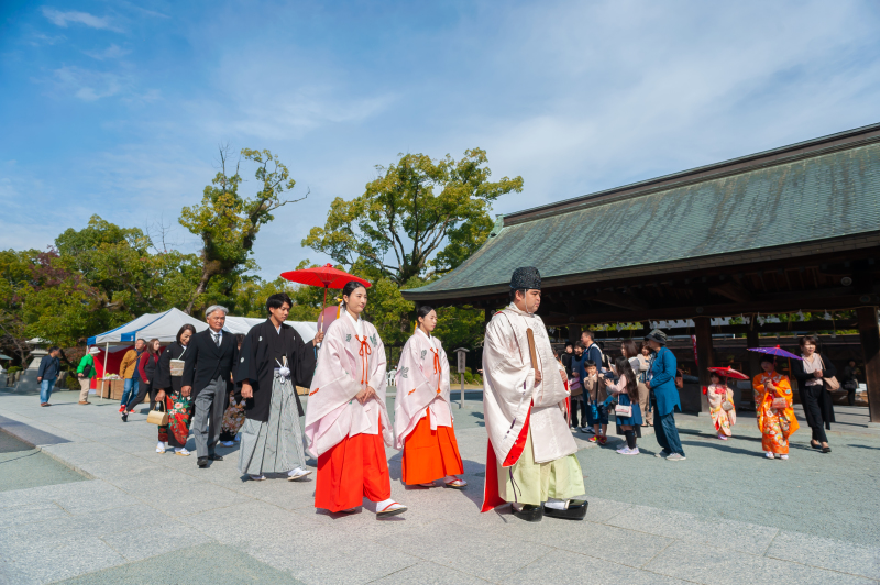 宗像大社挙式