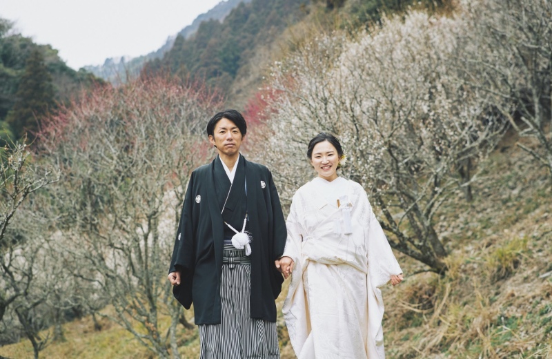 手繋ぎショット