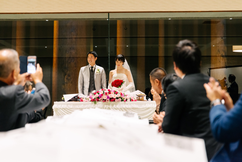 メインテーブル(高砂)