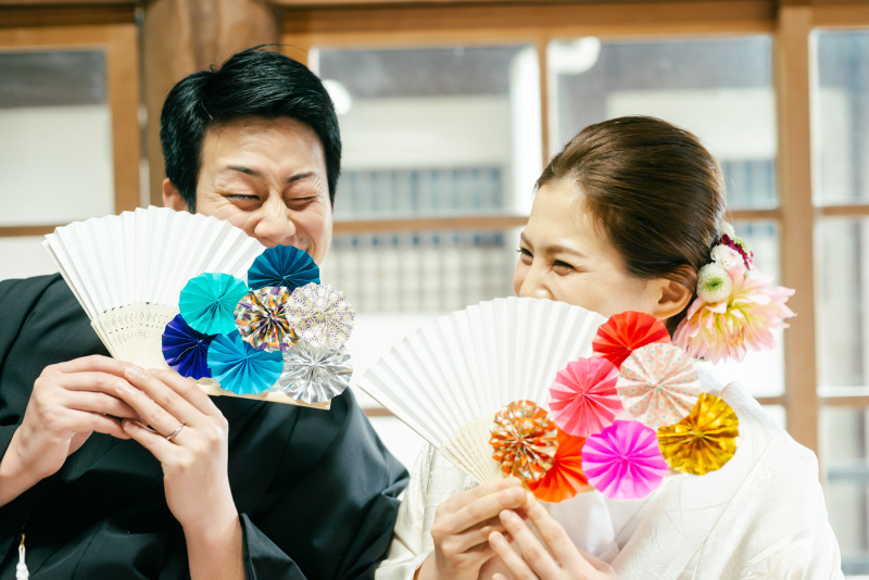 新婦様の手作りフォトアイテムで