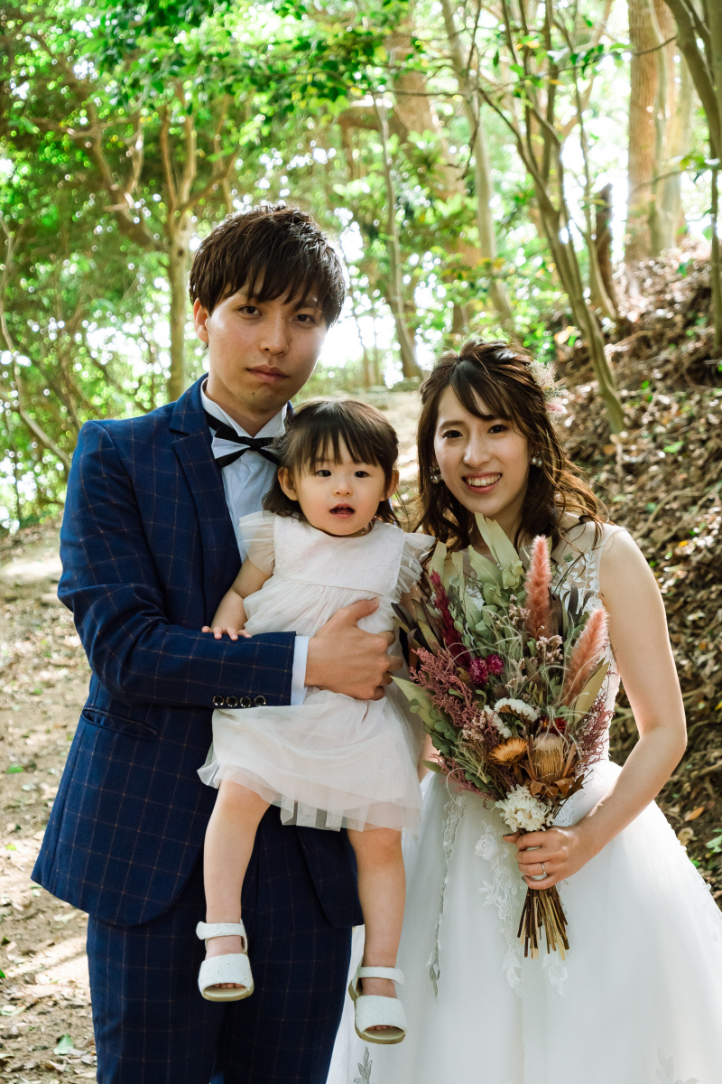 お子様と三人で
