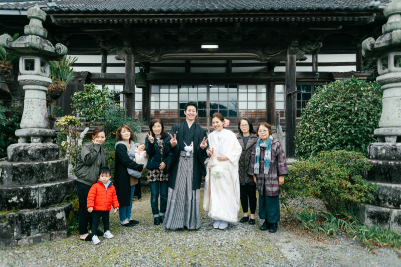 大切な家族と1枚