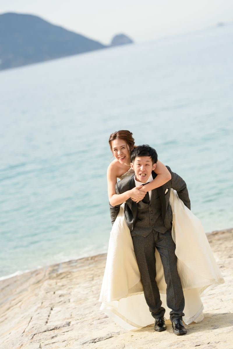 おんぶショット♡