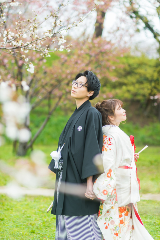 舞鶴公園(和装ロケーションフォト)