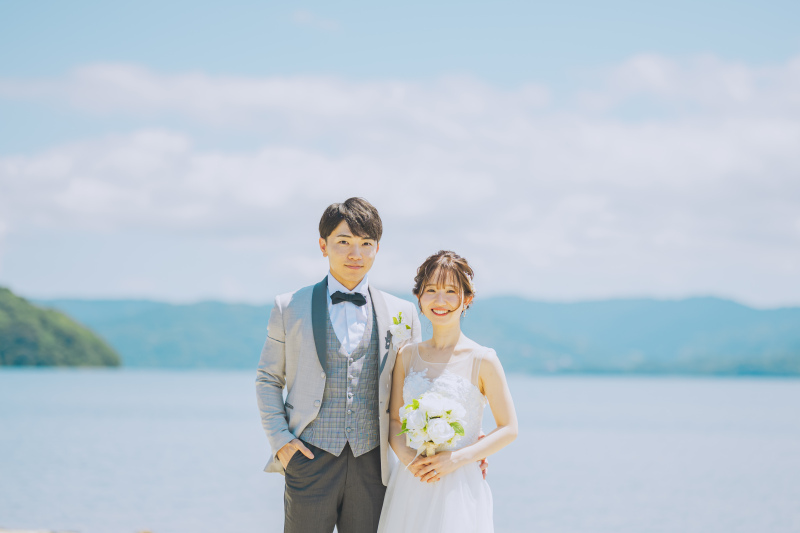 澄み渡る青空と海！開放感満点のビーチフォト