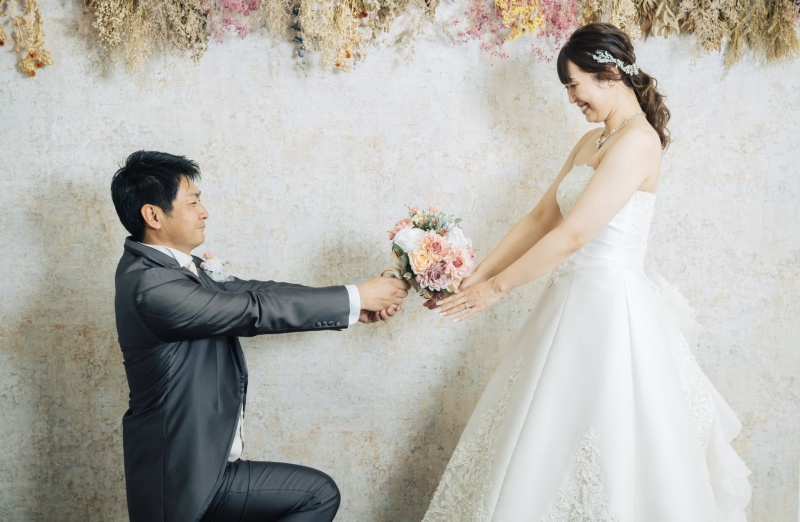 プロポーズ風ショット