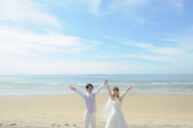 洋装ロケーションフォト