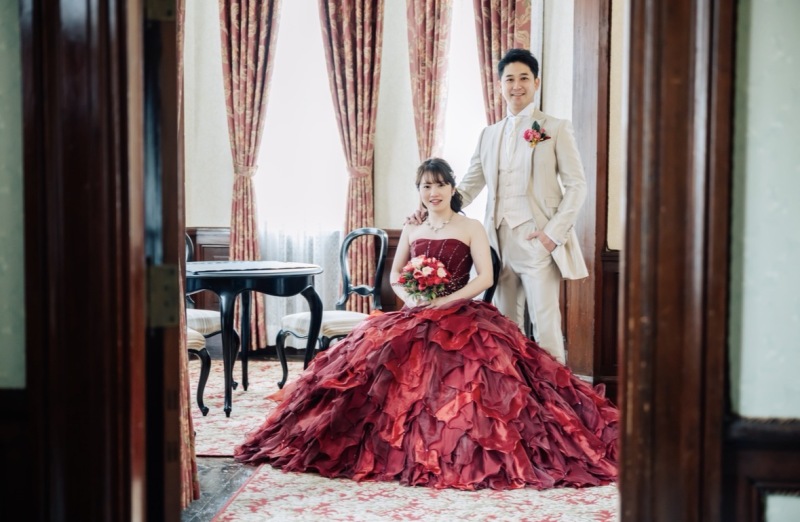 歴史ある洋館で叶える。クラシック&高貴な一枚