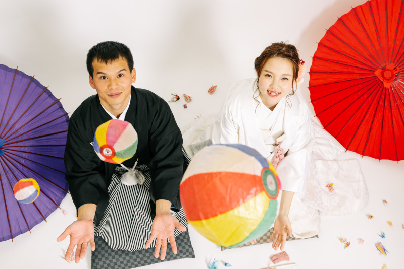和傘&紙風船