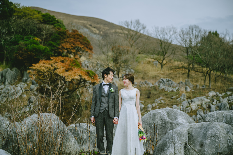 平尾台の雄大な自然の中で