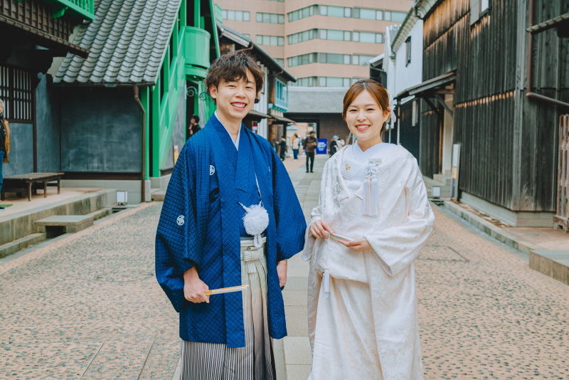 時を忘れるタイムトラベル。出島の街並みで和装散策