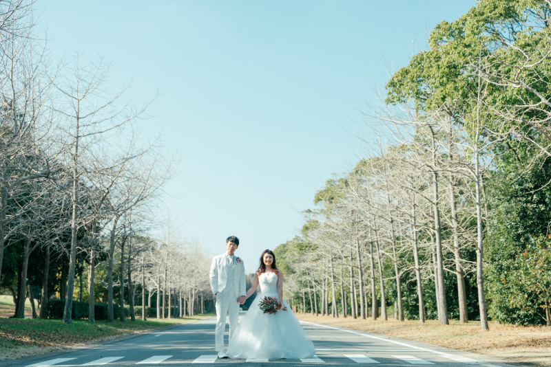 横断歩道の真ん中