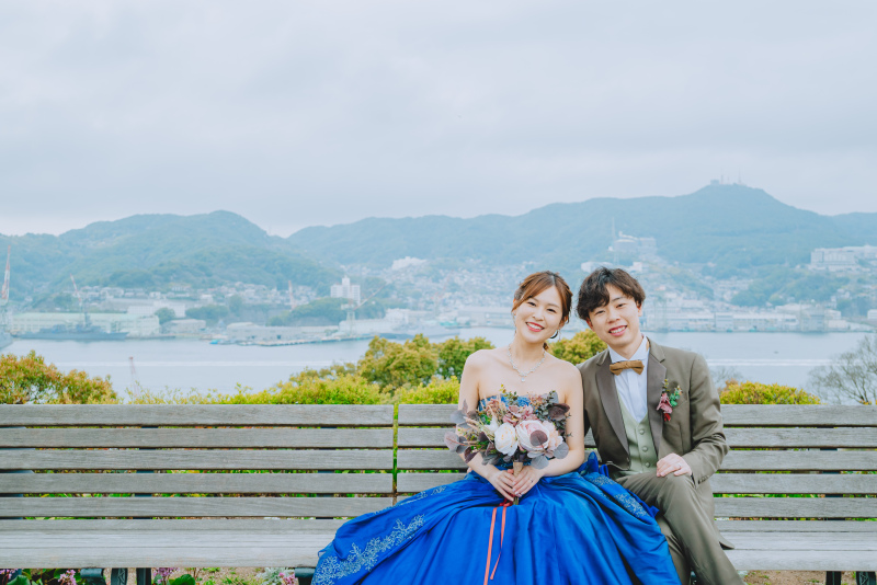 長崎のを背に。グラバー園で叶える開放感フォト