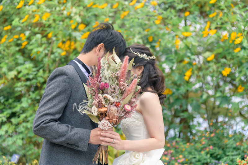 ドライフラワーブーケ