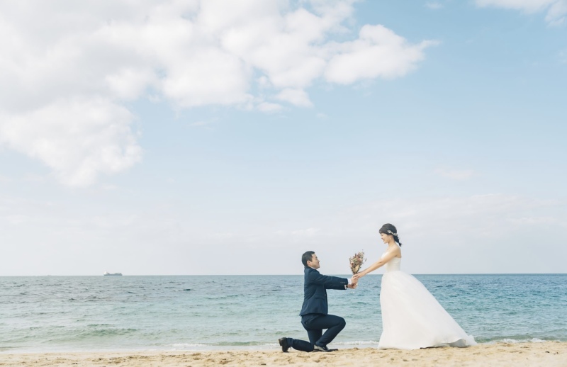 プロポーズ風ショット