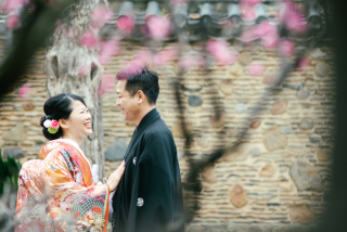 櫛田神社（神前式）～洋装スタジオ