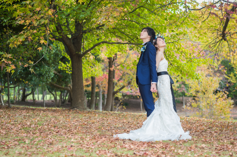 緑のなかで、、