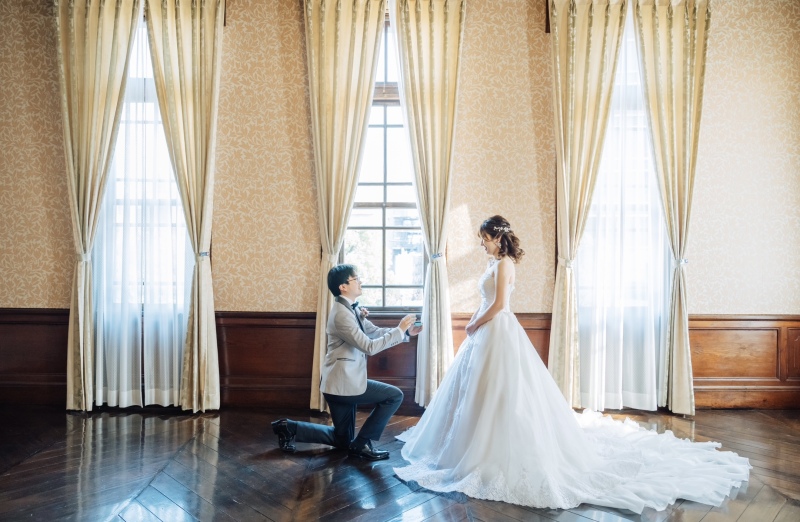 プロポーズ風ショット