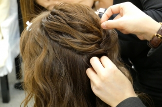 列席者ヘアセット