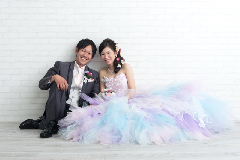 洋装にお着替えしての1枚