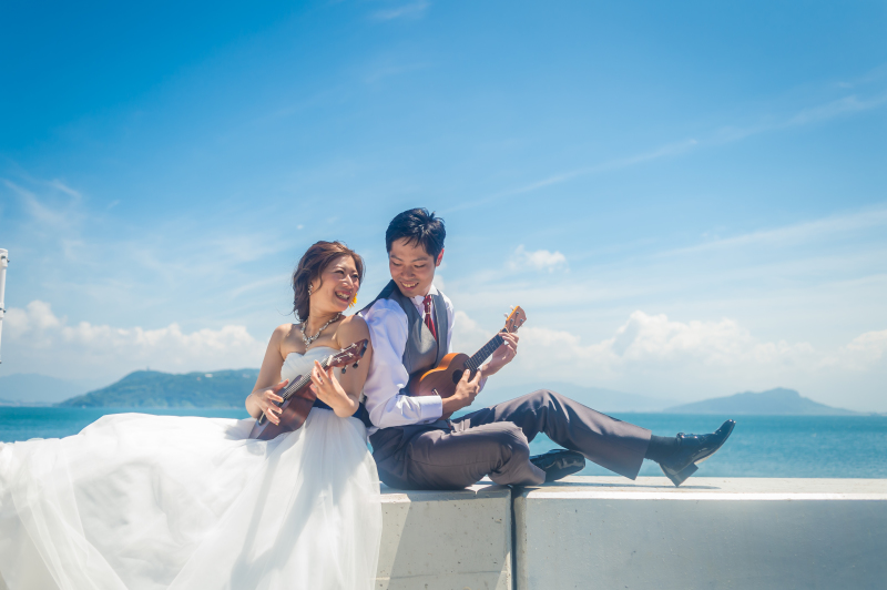 洋装ロケーションフォト