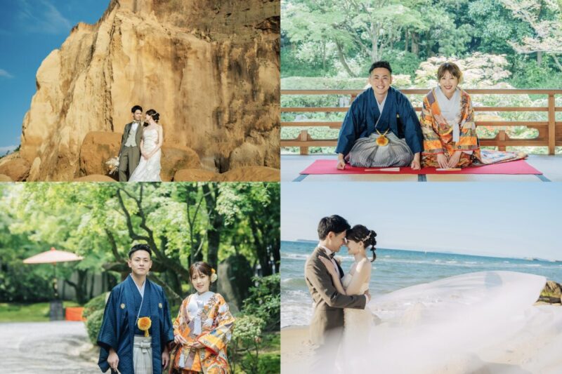 お好きなロケーションスポットで！ロケーションフォト３着＋ムービー撮影１着プラン