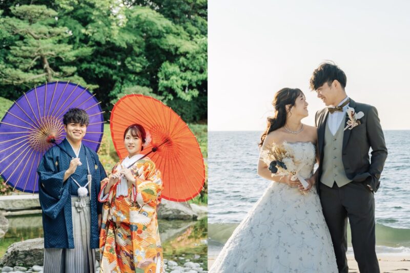 お好きなロケーションスポットで！ロケーションフォト２着＋ムービー撮影１着プラン