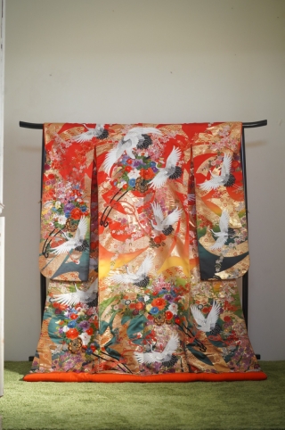 織花赤グリーングラデ