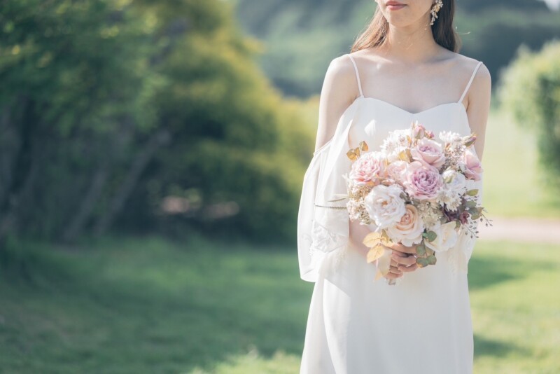 風と光に包まれる、花嫁だけのとっておきの一瞬を　