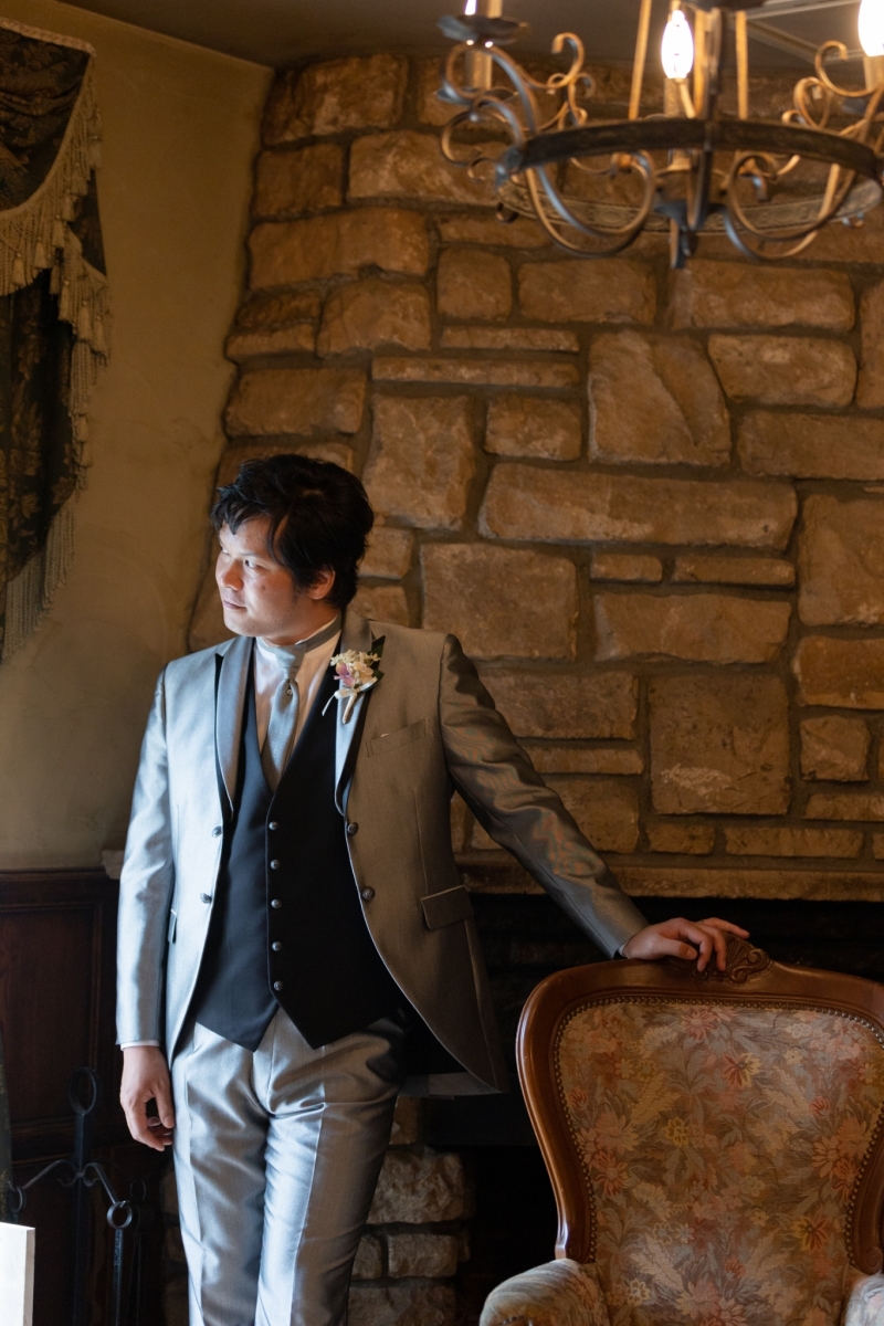 ご新郎様ソロショット