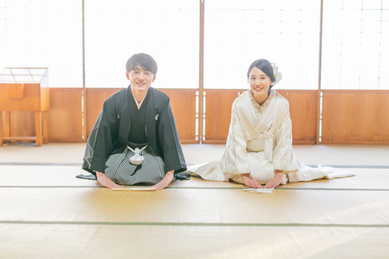 定番正座ショット