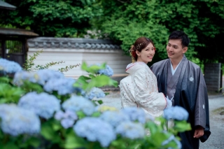 和装2着　ロケーション撮影