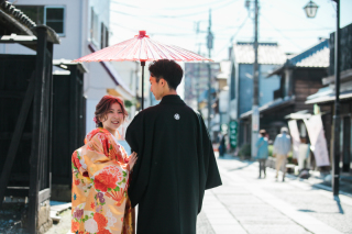 白無垢と色打掛に掛け替えて欲張り和装ロケーション