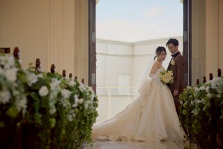 チャペル＆ガーデン撮影、和装2着ロケーション撮影