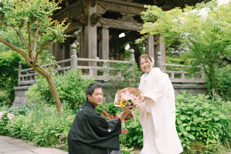 花束を!