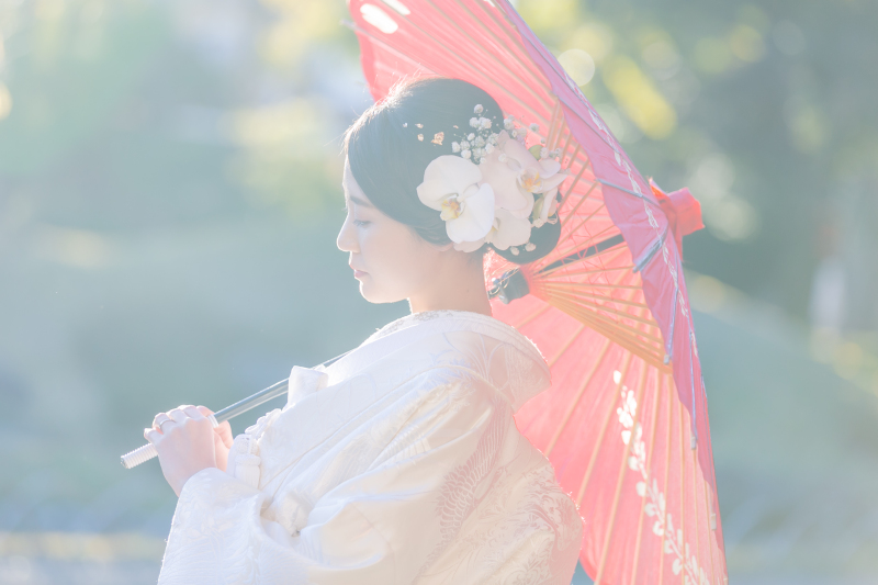 番傘で
