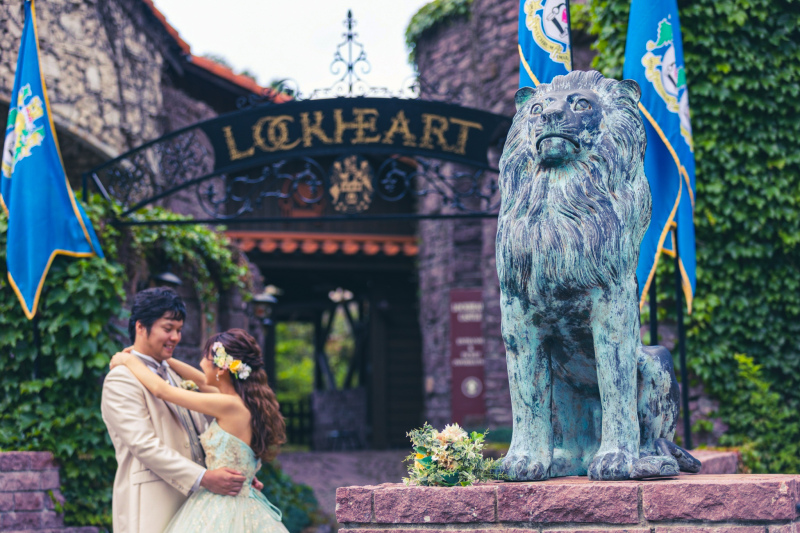 ロックハート城 ロケーションフォトウェディング