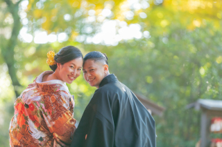 【和装ロケーション撮影】親御様から受け継いだ笄に合わせて・・・