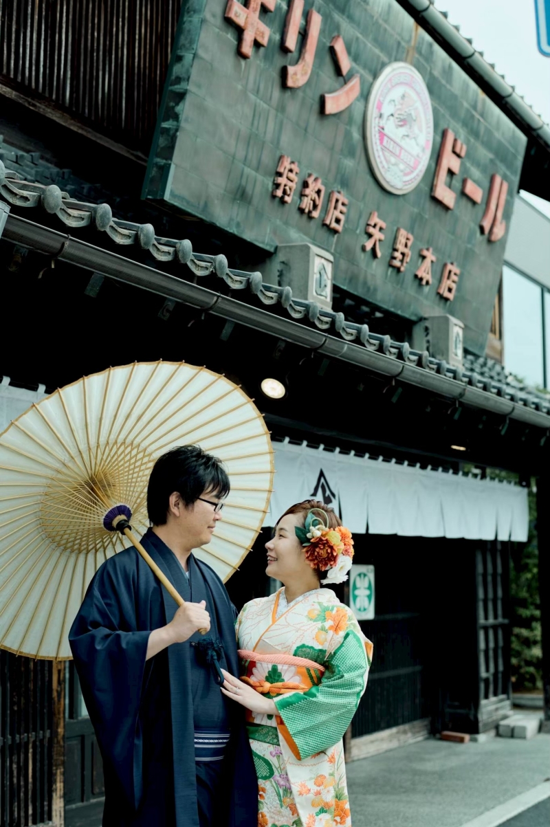 桐生の街中に移動して 撮影スタート!