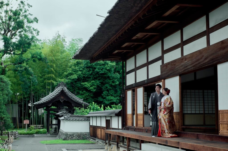 My Little Studio by BRIDES_庭園で撮影できる