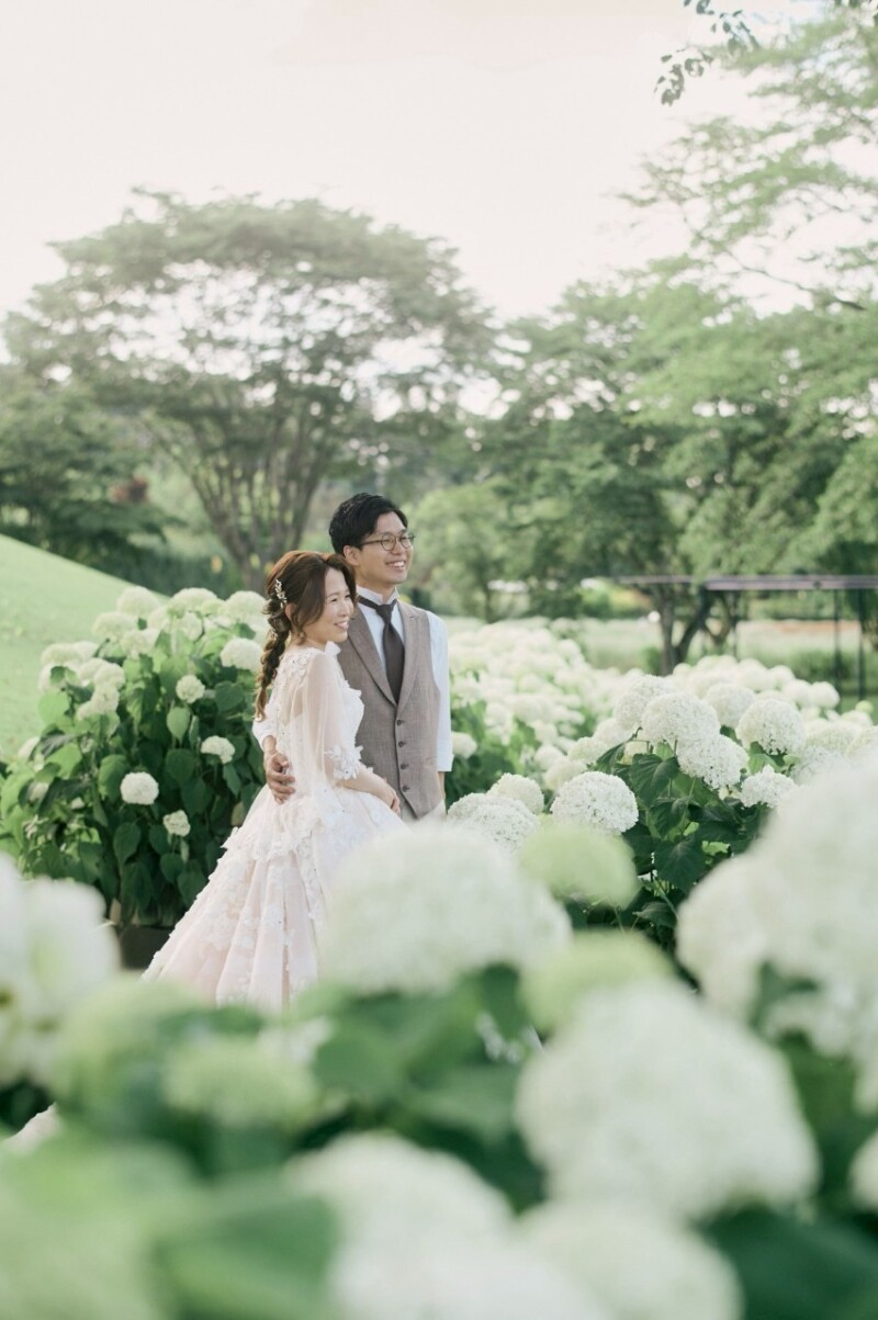 My Little Studio by BRIDES_庭園で撮影できる