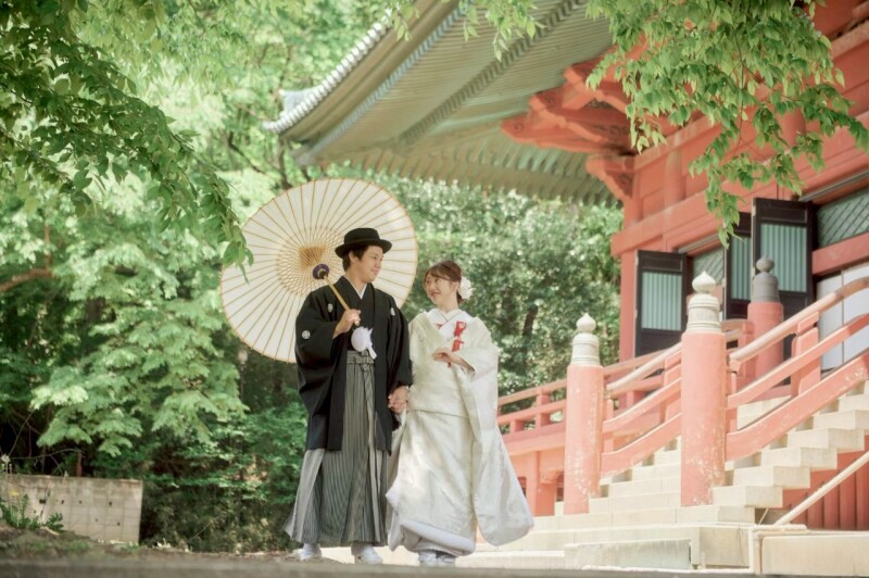 My Little Studio by BRIDES_神社・寺院で撮影できる