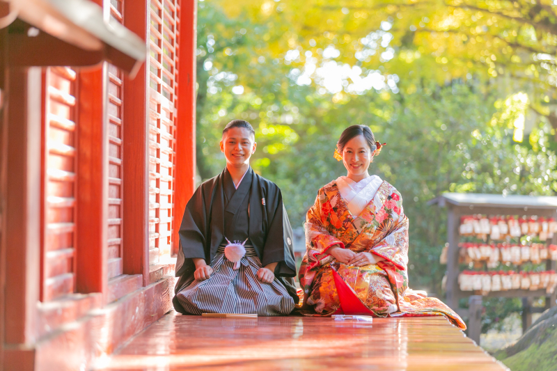 My Little Studio by BRIDES_神社・寺院で撮影できる