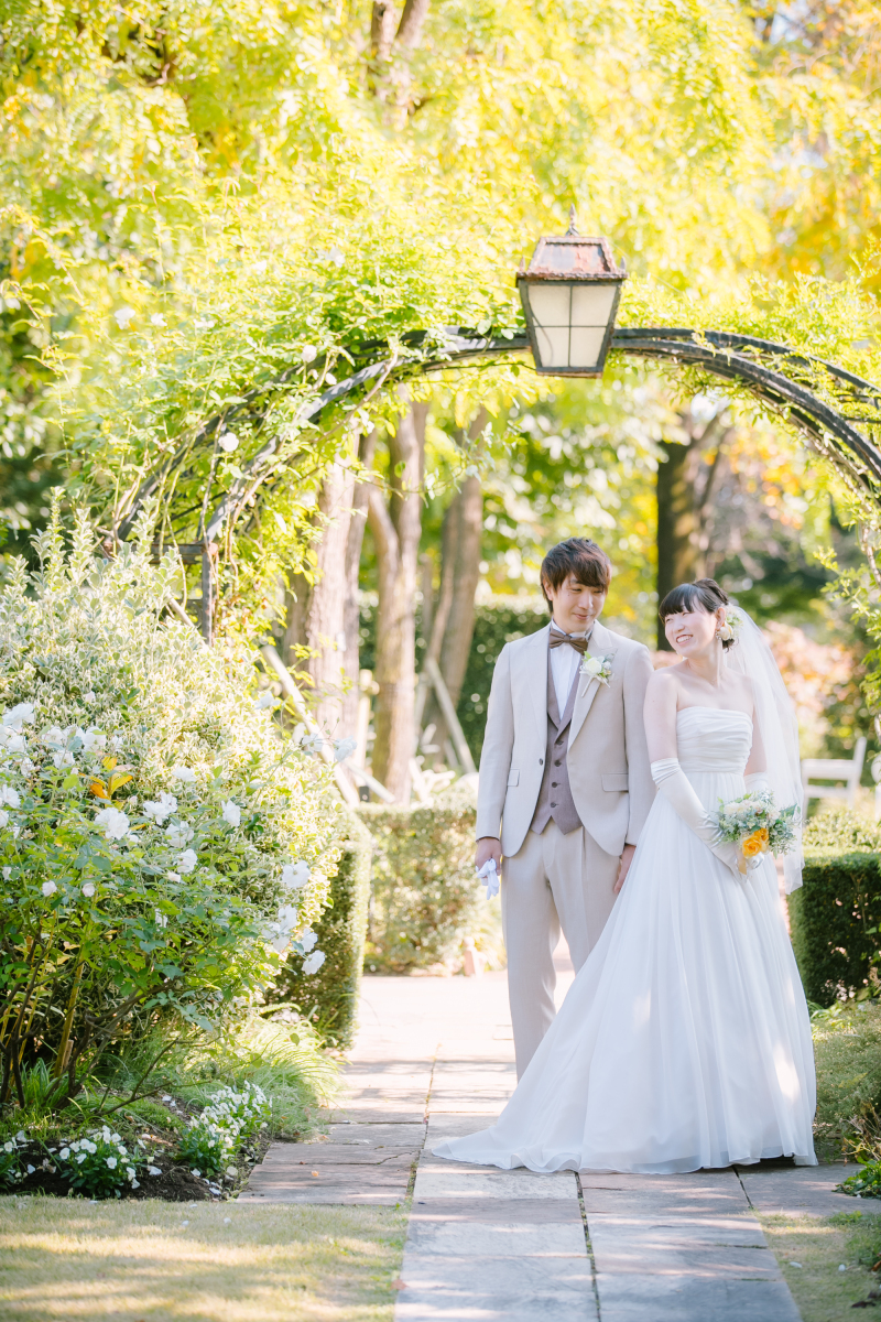 My Little Studio by BRIDES_庭園で撮影できる