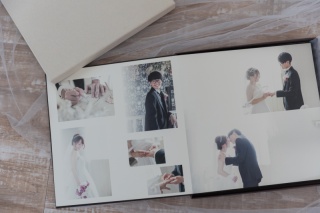 ファブリックカバーアルバム(266×266サイズ 20ページ)ボックス付き