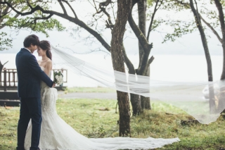 My Little Studio by BRIDES_ロケフォト　森・川・公園で　ナチュラルな雰囲気