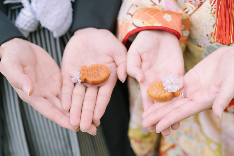 和装での撮影も可能ですよ