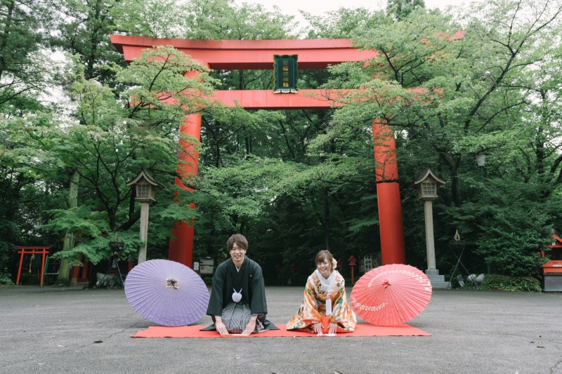 My Little Studio by BRIDES_神社・寺院で撮影できる