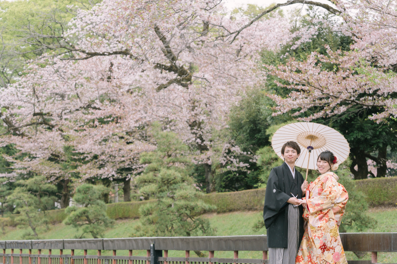 My Little Studio by BRIDES_庭園で撮影できる