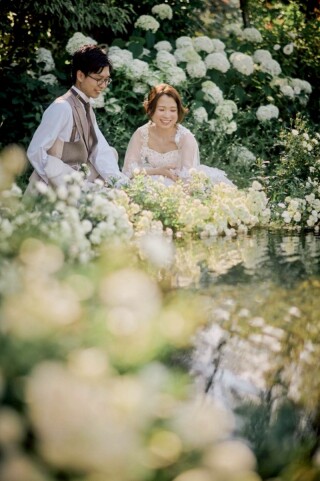 My Little Studio by BRIDES_ロケフォト　森・川・公園で　ナチュラルな雰囲気